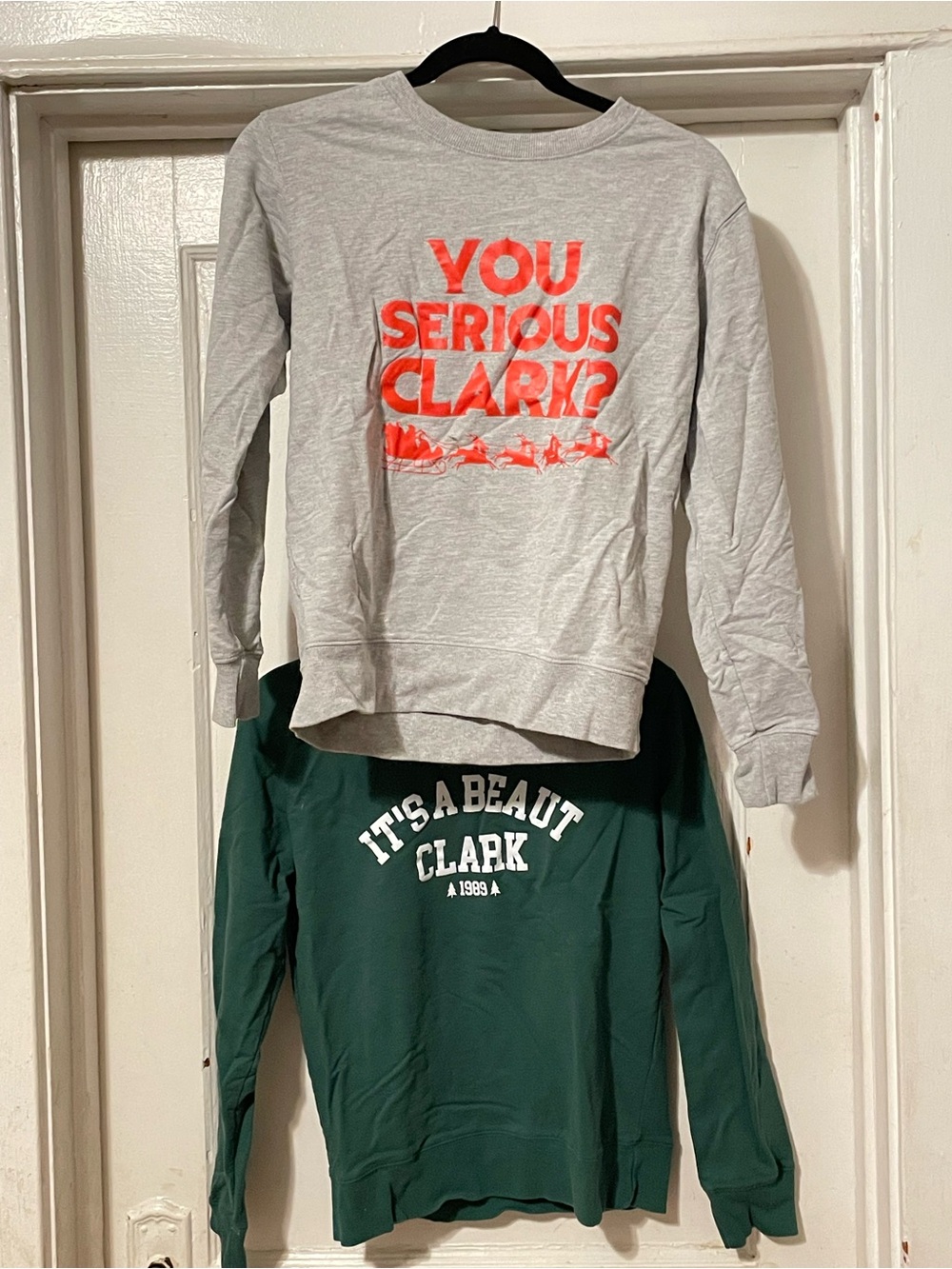 Women’s 2 set Sweatshirt- national lampoon Christmas vacation